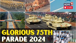 Republic Day Parade News LIVE  Best Moments Of The 75th Republic Day Parade LIVE  PM Modi  N18L [upl. by Ahsein741]