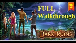 Adventure Escape Mysteries Dark Ruins FULL Walkthrough HaikuGames [upl. by Bonis]