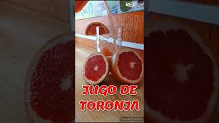 JUGO DE TORONJA PARA BAJAR DE PESO  JARDÍN Y COCINA CON LAU [upl. by Alebasi]