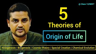 L2 Theories of Origin of Life  Evolution  Class 12NEET by Pashupati Sir [upl. by Drofiar]