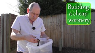 Building a cheap wormery with Andrew Bolderson [upl. by Elad]