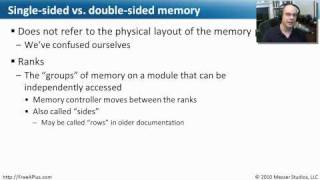 An Overview of Memory  Part 2 of 2  CompTIA A 220701 [upl. by Lorrimer]