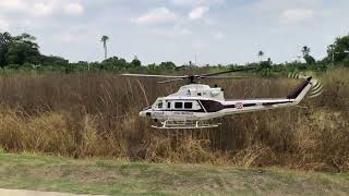 Thai Police Aviation Unit Rc Scale Bell 412 HP [upl. by Chariot]