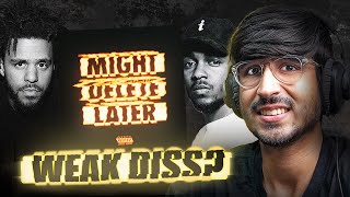 J COLE VS KENDRICK LAFDA REVIEW 😍  REACTING TO MIGHT DELETE LATER ♨️ [upl. by Mullen]