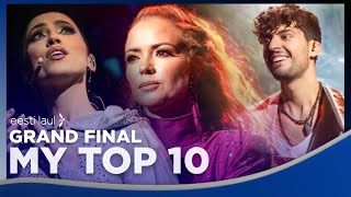 🇪🇪 Eesti Laul 2022  GRAND FINAL My Top 10 Estonia Eurovision 2022 [upl. by Dunseath584]