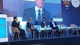 Finance amp Leasing brainstormed at Aviation India 2024 [upl. by Hctub]