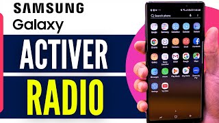 Comment Activer La Radio Sur Samsung 2024 [upl. by Attenaej296]