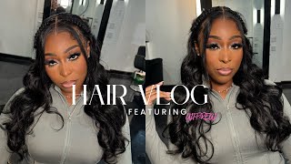 Hair Vlog BEST Body Wave HD Lace Wig Install  Style Alipearl Hair HONEST REVIEW [upl. by Ralina]