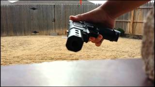 Daisy POWERLINE 5170 CO2 Automatic steels bbs Review  Shoot test [upl. by Orlan650]