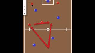 Floorball Offensive Strategies [upl. by Aihsenat780]