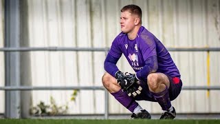 Miles Bartram  Romsey Town goalkeeper vs Follands [upl. by Nhguaval]