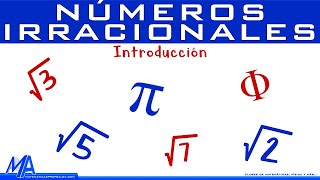 Números irracionales  Introducción [upl. by Nileuqaj]