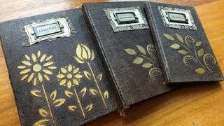 Binding and Embellishing the Cheesecloth Junk Journal [upl. by Ogawa]