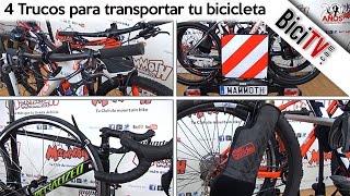 Cómo colocar la bicicleta sobre el portabicis [upl. by Alda]