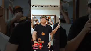 Canelo Álvarez Compositor Carlos SanchezLa Cumbia Campeón Cabron y Aventadoquot en Honor Canelo Álvarez [upl. by Tallou]