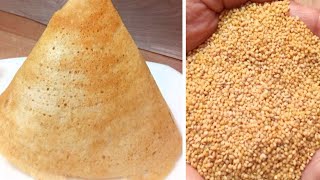 Korralu Dosa Recipe In Telugu  Millet Dosa  Foxtail Millet Dosa  Korralu Dosa Batter Recipe [upl. by Nolasba]