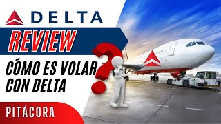 ¿Cómo es volar con DELTA  Review travel viajes [upl. by Eekcaj]