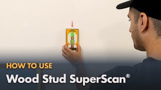 How to Use Zircon Wood Stud SuperScan Advanced Stud Finder [upl. by Nnaarat504]