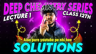 Solutions class 12th chemistry chapter 1 by munil sir [upl. by Akli]