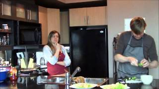 Cooking While Hangry  Paleo Crunchy Taco Salad [upl. by Yllah]