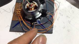 Fırçasız DC motor yapalım ve döndürelim 2 [upl. by Okomot]