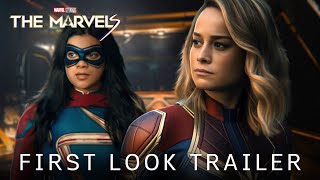 Marvel Studios THE MARVELS  First Look Trailer 2023 Captain Marvel 2 [upl. by Miksen]