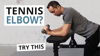 How to Treat Tennis Elbow with 3 Effective Exercises [upl. by Emanuele]