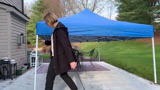 Gazebo Pop Up Canopy Tent  portable easy huge sturdy waterproof outdoor fun [upl. by Kendall]