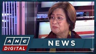 De Lima We are in favor of current stance of Marcos admin in some issues including WPS  ANC [upl. by Edals]