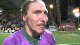 Promotion Luke Ayling PostMatch Interview [upl. by Pembrook54]