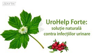 Antibiotic și antiinflamator natural în infecțiile urinare  UroHelp Forte [upl. by Worthy]