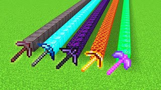 which pickaxe is faster   minecraft [upl. by Kizzie]