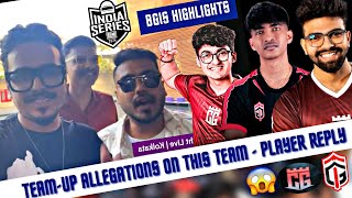 BGIS Teams Up Allegation 😱 S8ul Kkr Meetup 🚀 GT Carnival BGIS Highlight [upl. by Nosro]