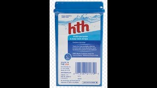 How to use the hth test strip for swimming pools food trucks and more J Harveys Grill [upl. by Keverne]