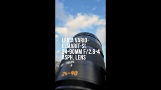 Leica Vario Elmarit SL 24 90mm f2 8 4 ASPH Lens [upl. by Ula]