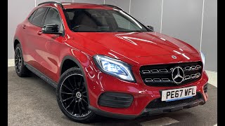 2017 67 MercedesBenz GLA 21 GLA200d AMG Line Premium 7GDCT Euro 6 ss 5dr [upl. by Yssep]