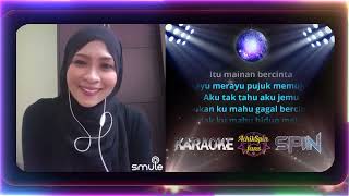 Resepi Berkasih karaoke Siti Nordiana  Duet Smule [upl. by Ylrehc505]