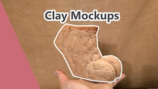 How to Make a Clay Mockup for Sewing Patterns [upl. by Dagmar]