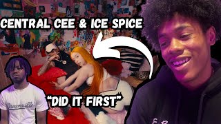 ICE SPICE amp CENTRAL CEE JUST DROPPED A MUSIC VIDEO😱  quotDid it Firstquot REACTION [upl. by Eserahc193]