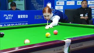 Yana Halliday vs Liu Yunlong  JOY Cup 2023 Heyball Masters Division One Tour Qiqihaer [upl. by Selym130]