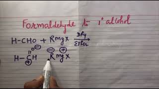 How to convert Formaldehyde to alcohol [upl. by Aggarwal]