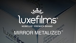 LuxeFilms Mirror Metalized Printable Laminate Film [upl. by Selda]