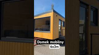 Drewniany domek mobilny 6x3m domkiletniskowe mobilehomes [upl. by Daeriam]