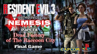 Resident Evil 3 gameplay ps2 Dead Factory of the Raccoon City Final Game Resident Evil Movie game [upl. by Notlih]