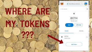 Tokens Missing On Metamask Heres How to Fix it [upl. by Rogerg]