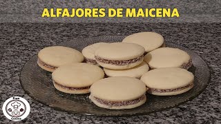 Alfajores de maicena caseros  fran cocina [upl. by Ainitsirk]