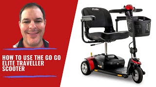 How to use the Go Go Elite Traveller Mobility Scooter [upl. by Florin817]