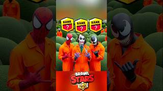 Brawlstar Rank Up 💪 Prison Artist 🎯  Spiderman brawlstars marvel dc avengers [upl. by Ainessej232]