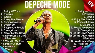 Depeche Mode Greatest Hits Full Album  Top Songs of the Depeche Mode [upl. by Ailicec]