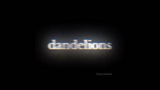 dandelions remix ❤️‍🔥 remix dandelions apshorts [upl. by Rexferd]